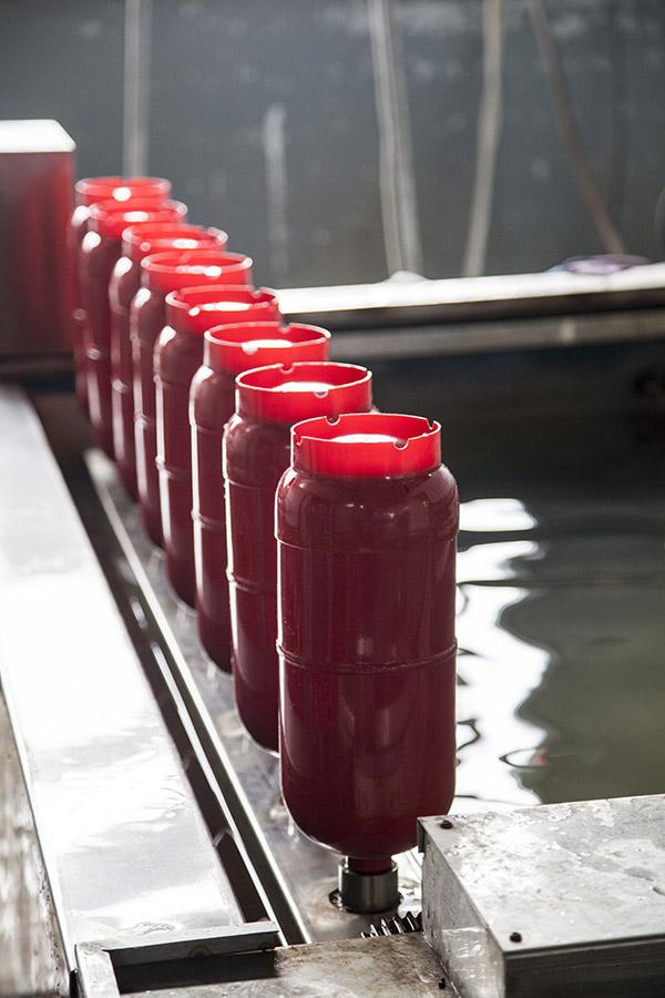 کپسول آتش نشانی SAFEWAY DC01 Abc 6 کیلوگرمی دارای تاییدیه CE قرمز آسان برای استفاده 9